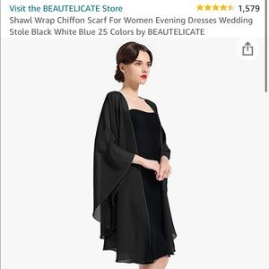 Chiffon Shaw perfect for weddings and events